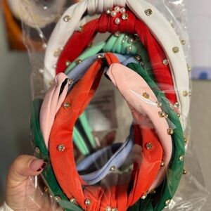 Elegant Multi-Color Beaded Headbands